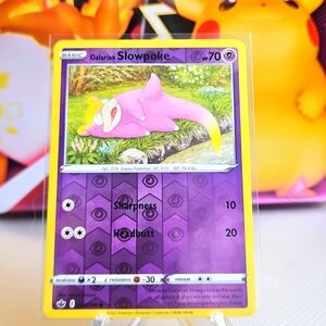 Galarian Slowpoke 054/198 Pokémon TCG Reverse Holo Rare